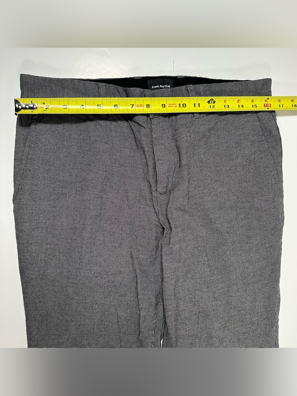 Frank And Oak Slim Fit Dress Pants 31x32 Gray NWT - Picture 6 of 6